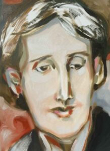 Virginia Woolf. Maalaus: Jukka Rusanen.